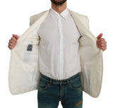 Blazer di lana vergine elegante slim in forma