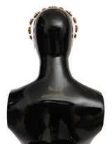 Elegante copricapo di cristallo perla diadema