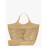 Icare Maxi Tote Bag in Raffia