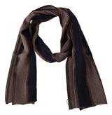 Elegant Striped Wool Scarf