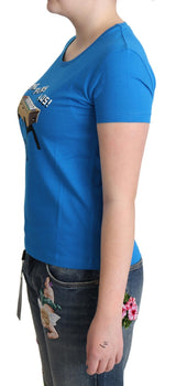 Chic Moschino Cotton Tee με μοναδική εκτύπωση