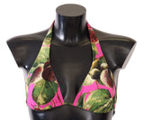 Haut de bikini floral chic