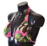 Haut de bikini floral chic