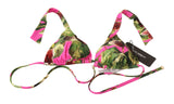 Haut de bikini floral chic