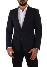 Blazer en laine Slim Slim Fit Sleek Navy Martini Slim Fit