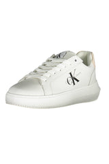 White Leather Women Sneaker