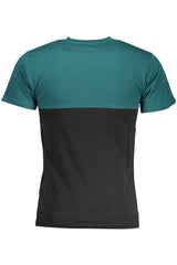 Green Cotton Men T-Shirt