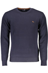 Blue Wool Men Sweater