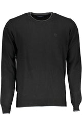 Black Polyamide Men Sweater