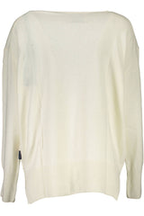 White Wool Women Sweater