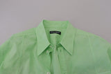 Camicia casual con abbottonatura casual green green menta