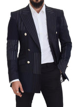 Blazer a doppio petto blu blu navy