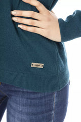 Green Wool Women's Sweater
