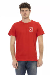Red Cotton Men's T-Shirt