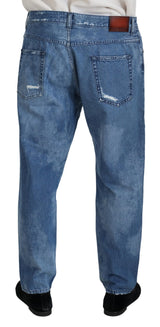 Pantaloni in denim italiani d'élite