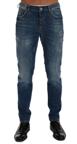Chic Slim Fit Blue Wash Jeans