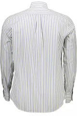 White Cotton Men Shirt