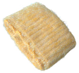 Exquisito bufanda de mezcla de seda amarilla