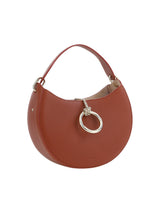 SEPIA Brown Piccola borsa in pelle Arlène