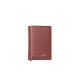 Red Calf Leather Men Wallet