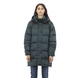 Green Polyester Women Jacket