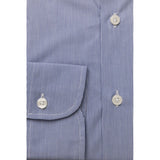 Light Blue Cotton Men Shirt
