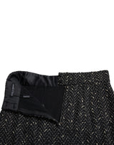 Κομψή μίνι φούστα High-Waist Tweed
