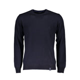 Blue Fabric Men Sweater