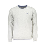 Gray Polyamide Men Sweater