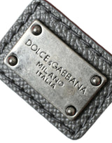 Elegante zaino in pelle di nylon rossa