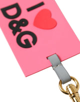 Case chic Trifold Gold & Pink Key Holder