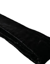 Ζώνη γυναικών με μεγάλη μέση μαύρη βισκόζη