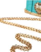 Τυρκουάζ σιλικόνη αφοσίωση καρδιά κάλυψη τσάντα Airpods Case