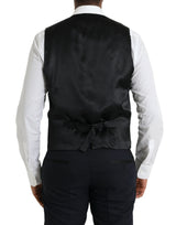 Σκούρο μπλε martini μαλλί επίσημο κοστούμι 3 τεμαχίων