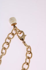 Eleganter Goldkristall -Status -Hals