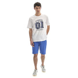 Equestrian Chic White Cotton Tee