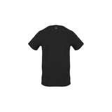 Black Cotton Men T-Shirt