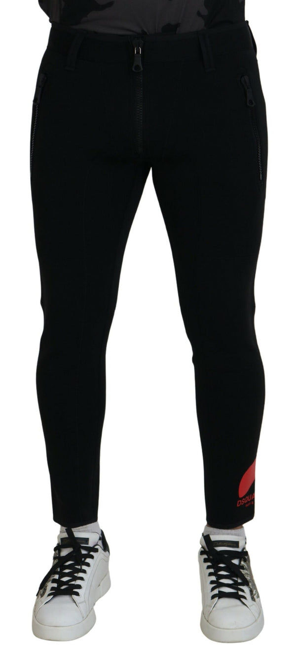 Pantalones de impresión del logotipo delgados de poliamida de poliamida