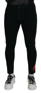 Pantalones de impresión del logotipo delgados de poliamida de poliamida