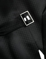 Giubbotto formale con giubbotto di giletta di lana marrone