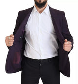 Lila Logo Single Breasted Woll Blazer