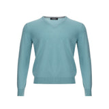 Turquoise Cashmere Sweater Elegance