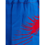 Κομψά πολύχρωμα σορτς με βισκόζη