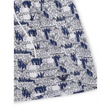 Shorts de natation en polyester blanc élégant