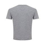 Sleek Gray Cotton Tee for Stylish Men