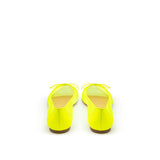 Sunshine Yellow Mesh Flat Elegance
