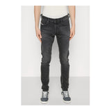 Black Cotton Jeans & Pant