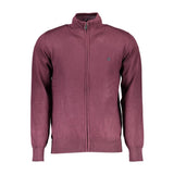 Red Viscose Men Sweater