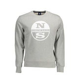 Gray Cotton Men Sweater