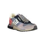 Sleek Gray Lace-Up Sports Sneakers